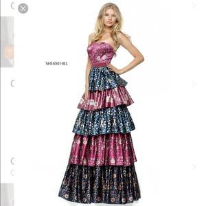 SHERRI HILL LONG DRESS